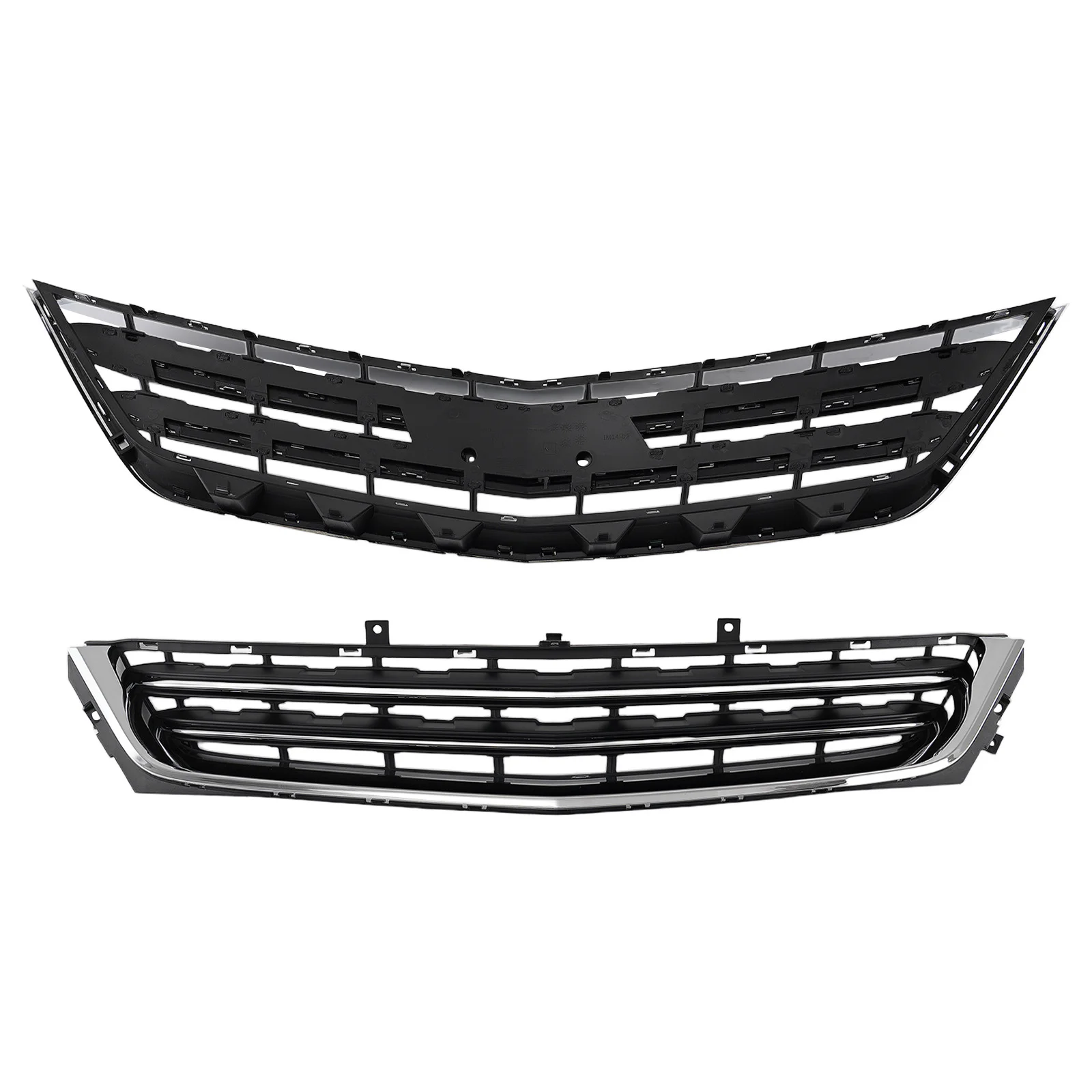 Front Upper & Lower Grille for Chevrolet Impala 2014-2020 23354886 23455348