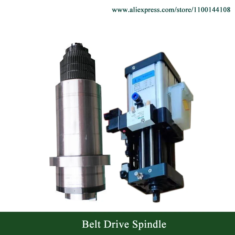 ATC Belt Drive Spindle BT40 6000RPM Sleeve 120mm Machine Milling Spindle + Air Cylinder