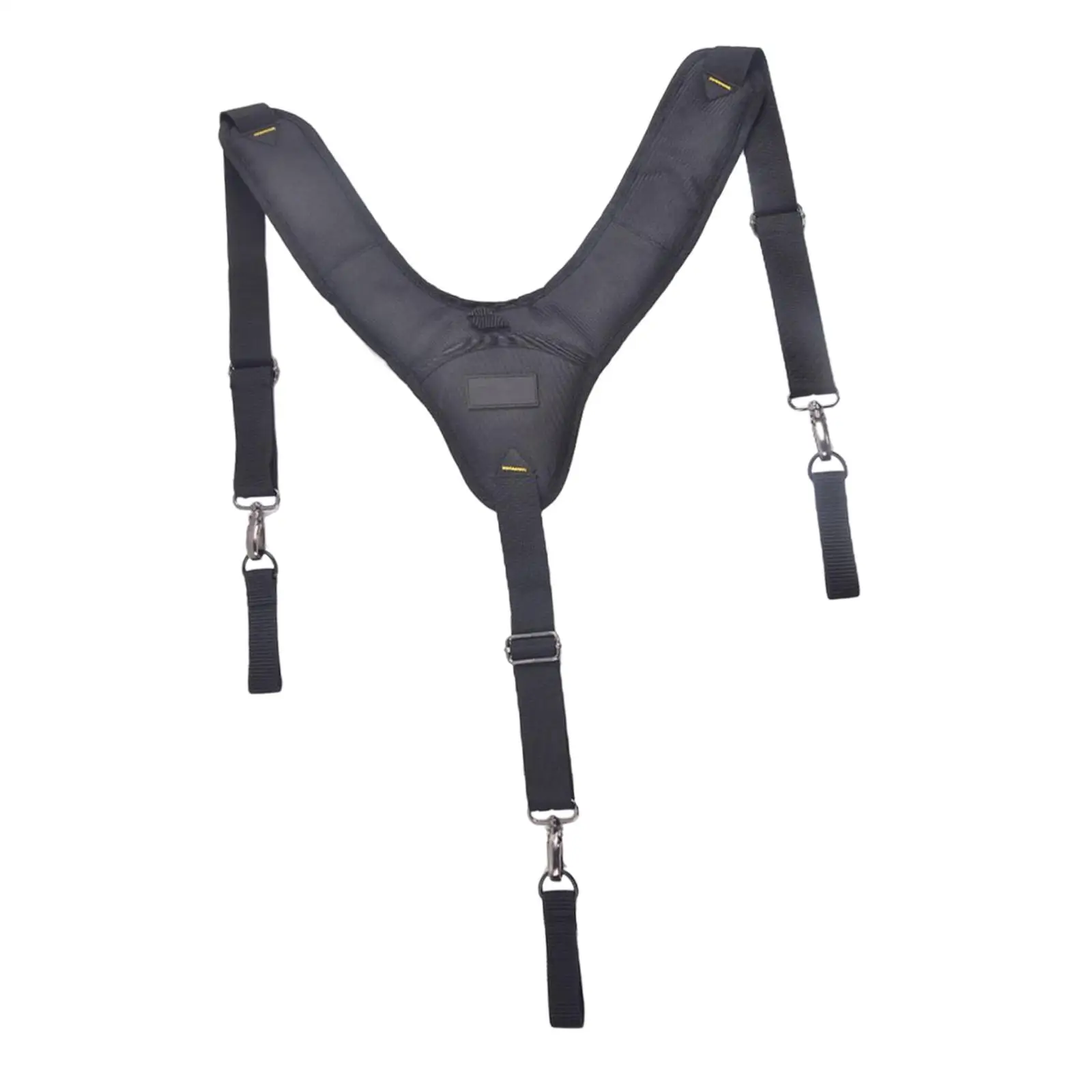 Work Suspenders Even Weight Distribution with 3 Pcs Suspender Loop Cushioned Padding Tool Belt Suspender for Work Suspension Rig