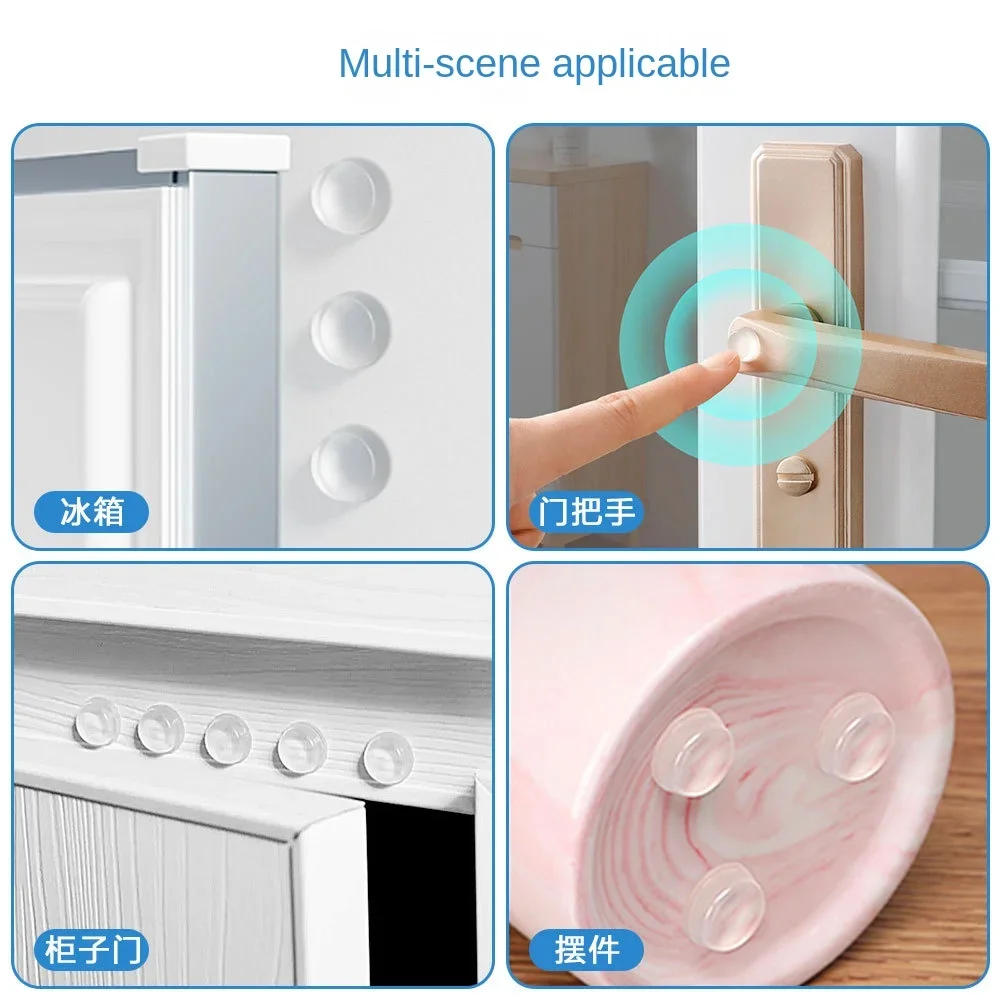 Anti Collision Granule Cabinet Door Pad Transparent Gasket Glass Adhesive Pad Furniture  Adhesive Pad Anti-collision Granule