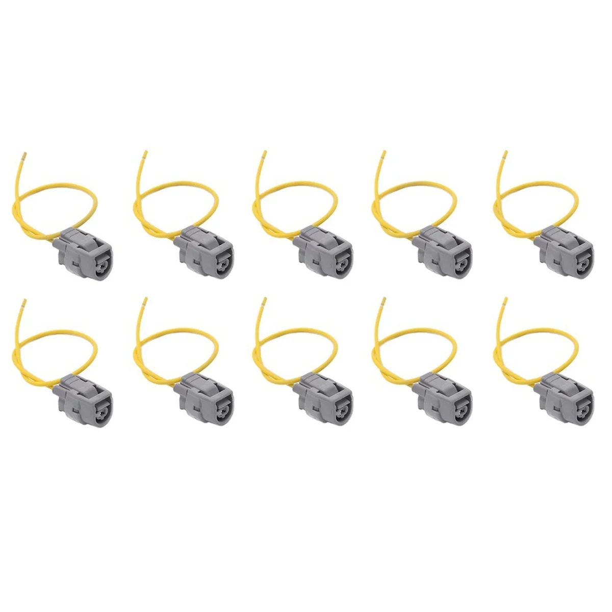 

10Pcs Temperature Sensor Connector Pigtail for Toyota 1992-1998 83420-16040, 90980-11428