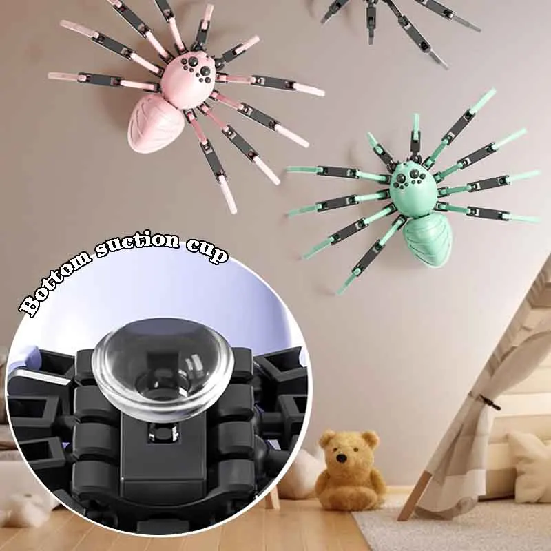 ثلاثية الأبعاد مطبوعة مفصلية العنكبوت محاكاة لعبة المفاصل المنقولة لتقوم بها بنفسك الجمعية الإبداعية نموذج سطح المكتب الديكور الحلي هدية