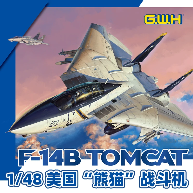 

Great Wall Hobby L4828 1/48 F-14B Комплект масштабной модели самолета Tomcat