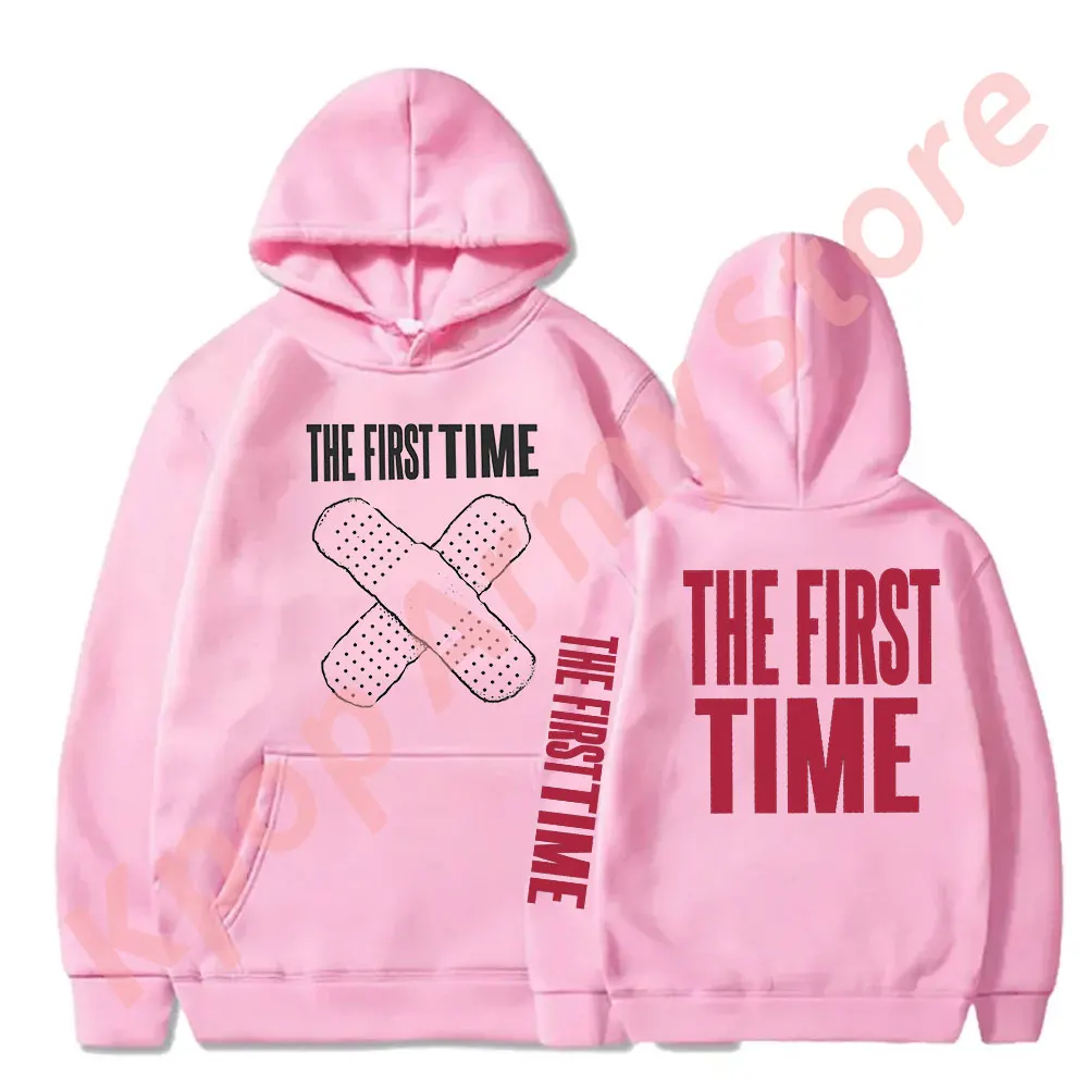 The Kid Laroi Tour Merch Hoodies The First Time Band-Aid Sweatshirts Cosplay Women Men Fashion Casual Streetwear