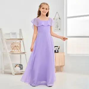 Lady -Kleid von Lilac Children's Lilac, erste Kommunion, Geburtstagsfeier, Hochzeit, Ballball, Ball, Bankett 8 Hauptverkaufskleid Lilas Madrinha - №5