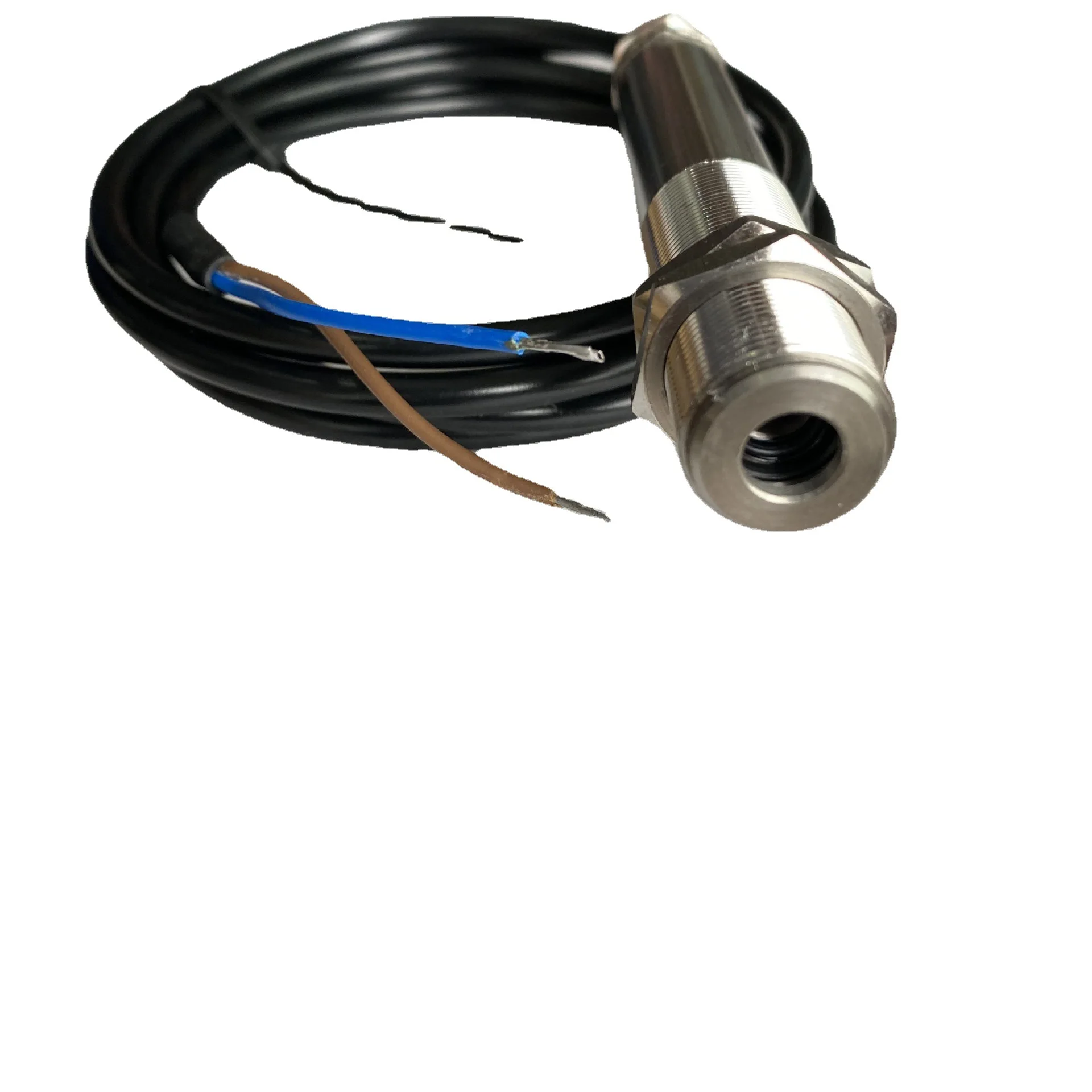 Yezon PY2113 Fixed Infrared Temperature Measurement Online Probe Sensor Threaded Mounting Industrial Use 400-2000C 4-20mA