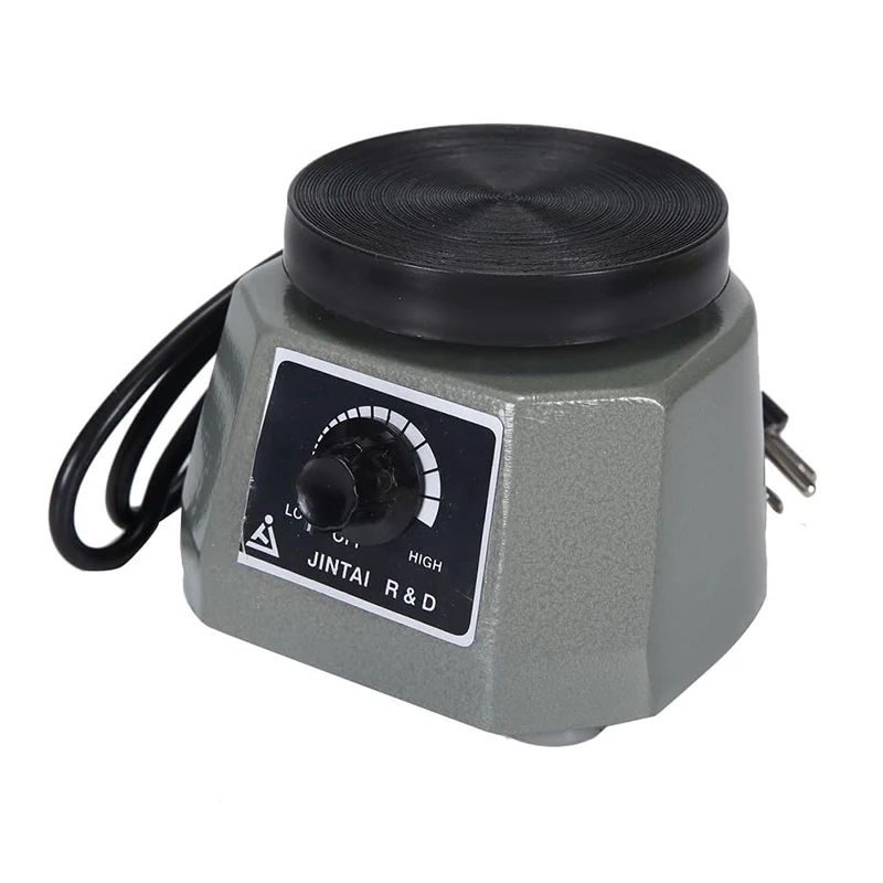 Vibrador de laboratorio dental, modelo de plataforma superior redonda de 4 ", equipo de dentista