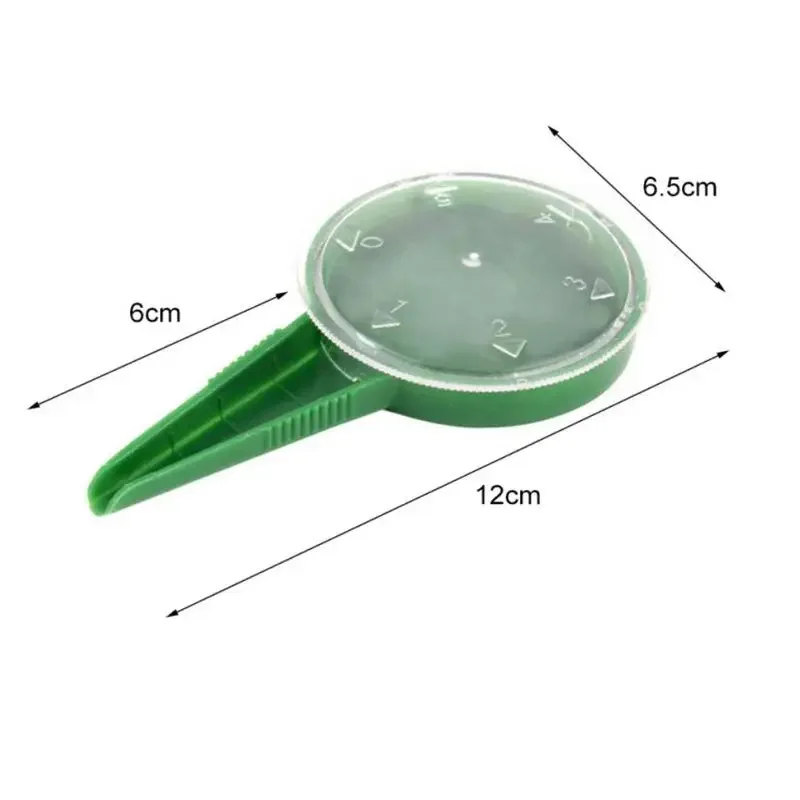 5 File Adjustable Planter Hand Held Flower Grass Plant Seeder Garden Multifunction Plant Seeding Dispenser Tool