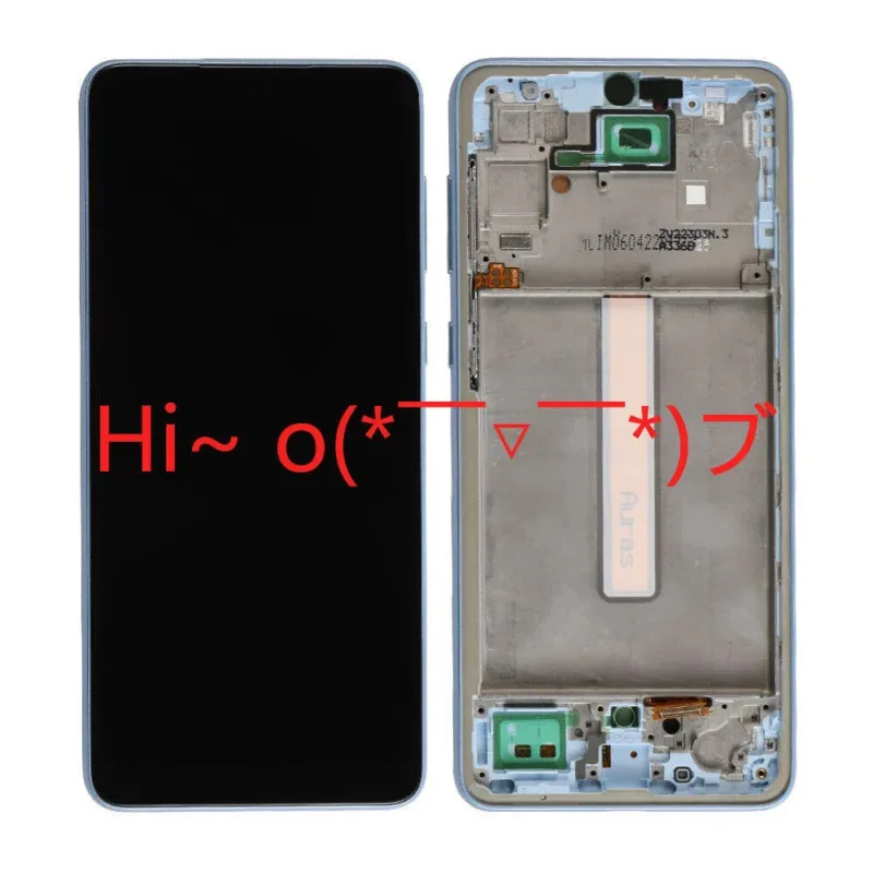 

Для Samsung Galaxy A33 5G A336E A336B A336M: ЖК-дисплей с сенсорным экраном и рамкой