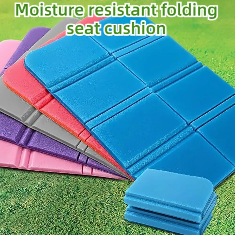 Folding Sitting Mat Waterproof Moisture Proof XPE Foam Camping Cushion Lightweight Portable Outdoor Hiking Picnic Park Pad