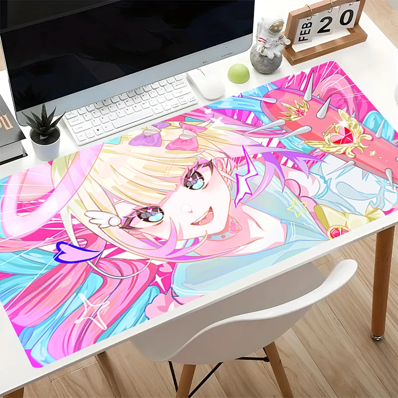 kawaii Mouse Pads N-NEEDY GIRL OVERDOSE Large Anime Extended Desk Mat Non Slip pink Carpet Rubber Gamer PC Computer MousePads