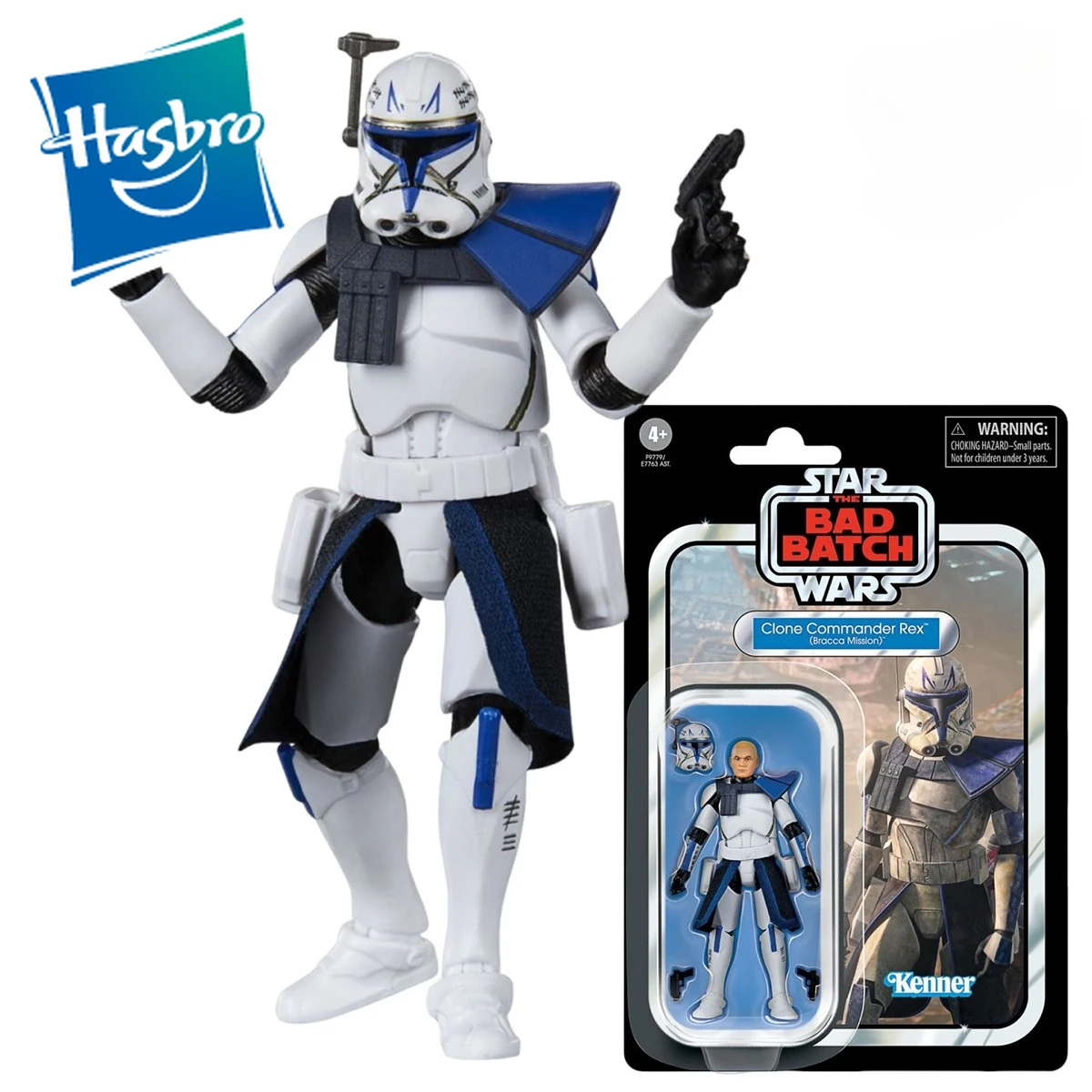 

In Stock Original Hasbro Star Wars The Bad Batch Clone Commander Rex Anime Figure Action Figure Model Toys Collection Hobby Boys