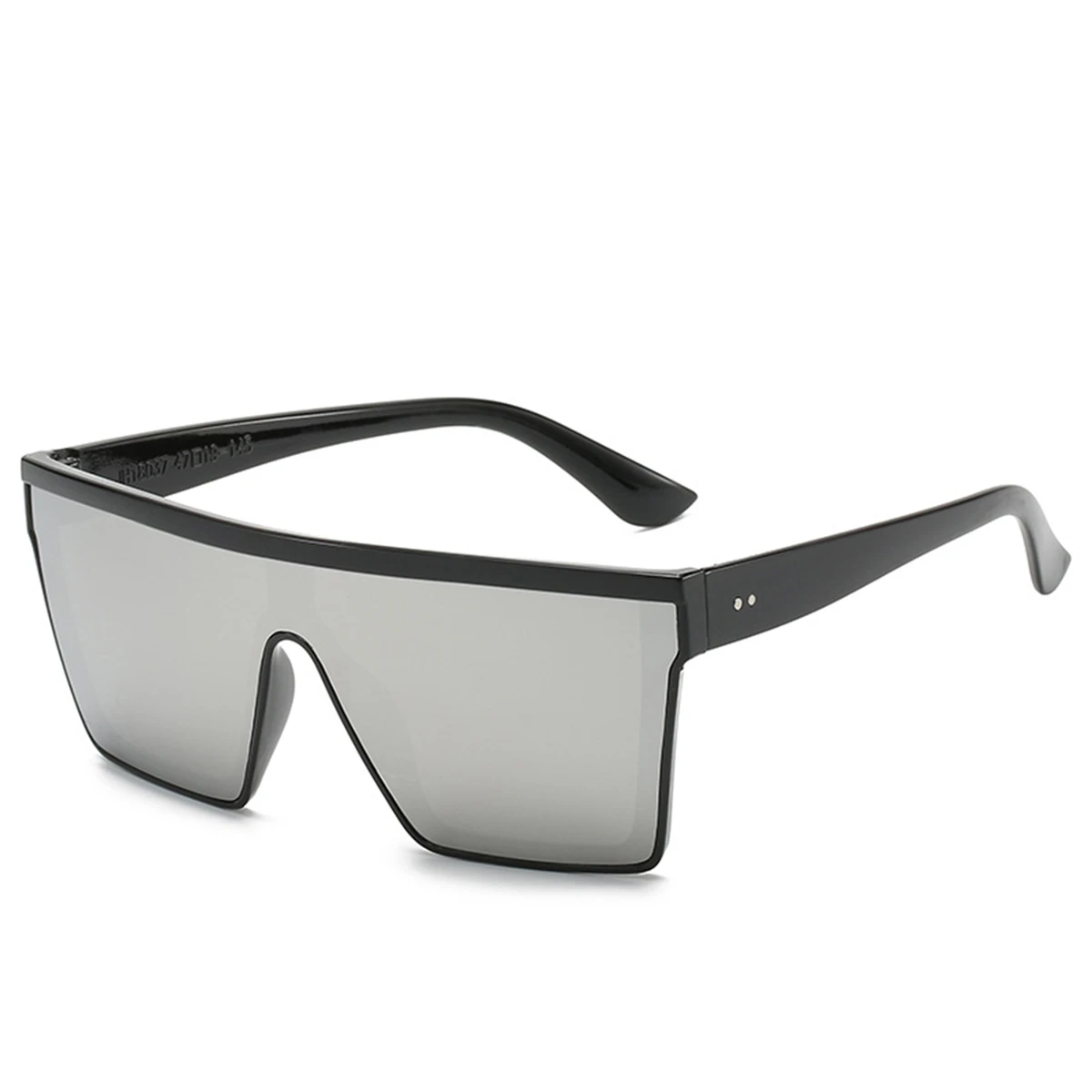 Neue Trend-Sonnenbrille mit dickem Rahmen – Persönliche Oversize-Brille für Damen und Herren im Export-Design – Detail 10