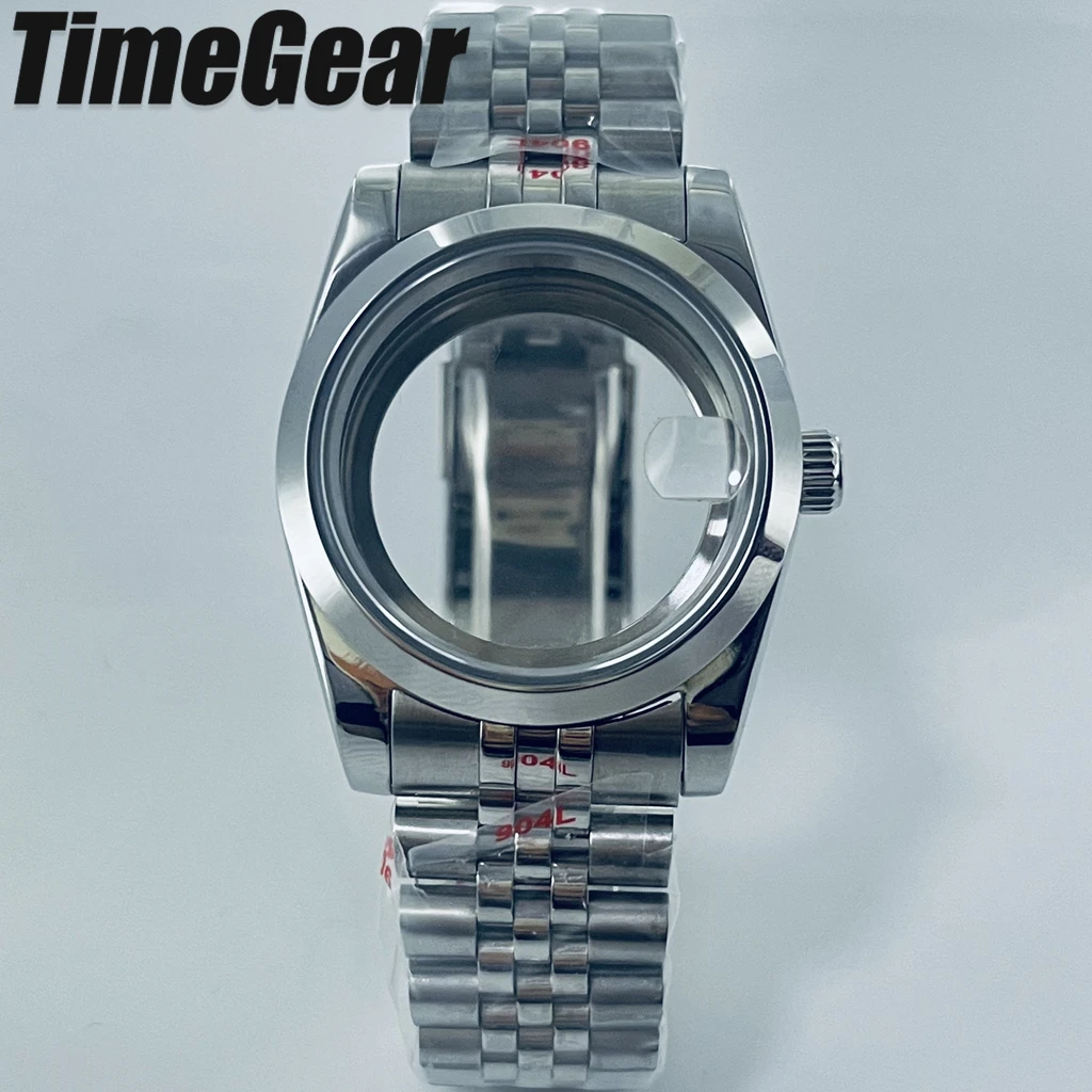 High-Quality 36mm 40mm Jubilee Strap Sapphire Crystal Watch Case Fit NH34 NH35 NH36 NH38 NH39 NH70 PT5000 ETA2824 Movement