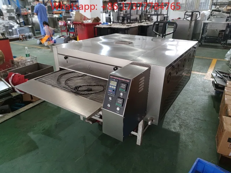 Customized 18 Inch 32 Inch Belt Pizza Oven Pizza Belt Oven Commercial Impinger and Conveyor Ovens