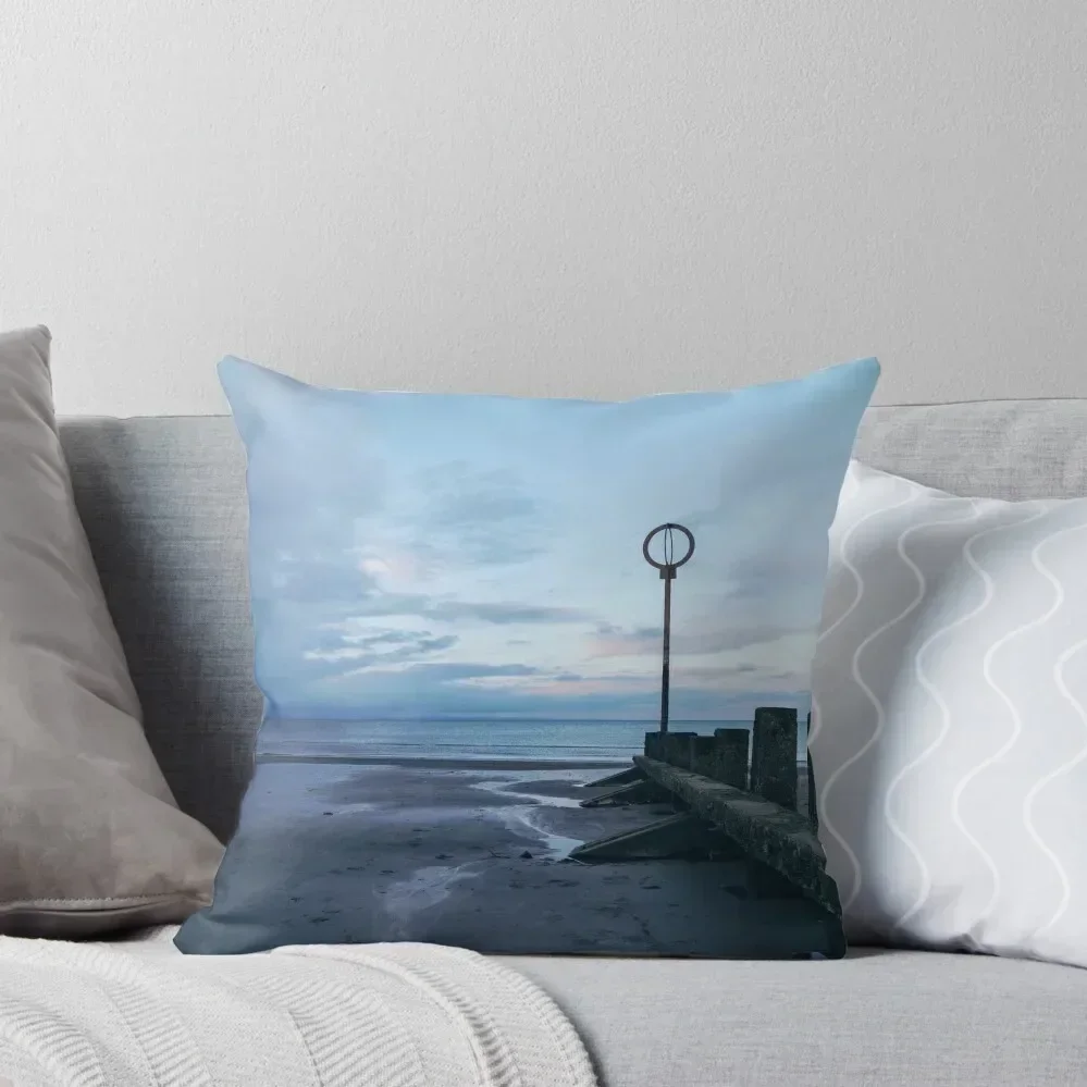 

Edinburgh's Portobello Beach Winter Sunset Throw Pillow Pillowcases Cushion Covers Sofa christmas ornaments 2025 pillow