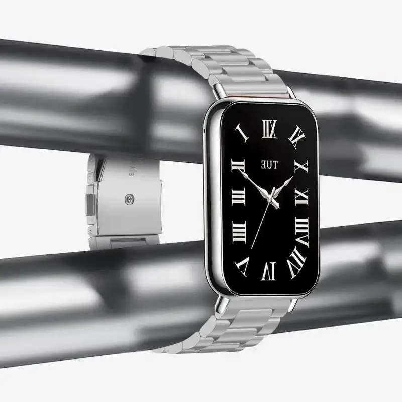 Metallarmband für Redmi Watch 6 Active/6 Lite/6 5 4 Edelstahl-Armband Correa für Xiaomi Mi Band 8 9 10 Pro Armbänder – Detail 5