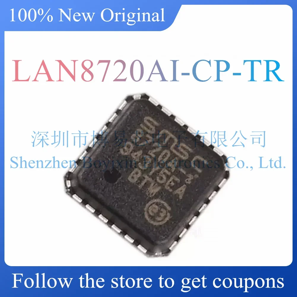 NEW LAN8720AI-CP-TR.Original Product.QFN-24