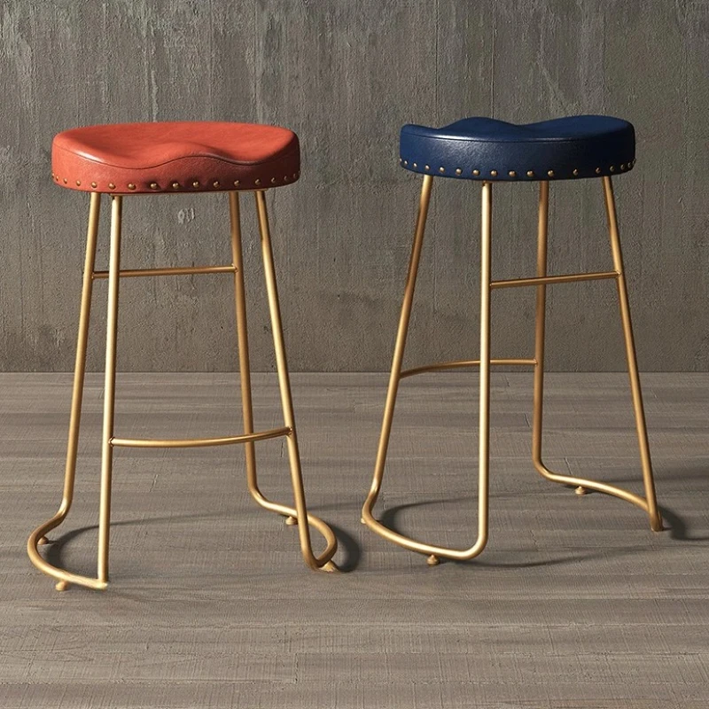 

Kitchen Cafe Bar Chair Minimalistic European Industrial Style Outdoor Design Bar Chair Salon Nordic Banqueta Gaming Furniture