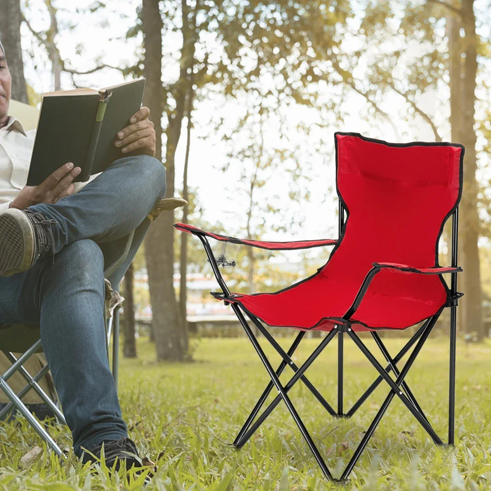

Small size Camp Chair, high quality material, durable, abrasion-resistant outdoor/indoor chair,Outside Bag,Red camping chair