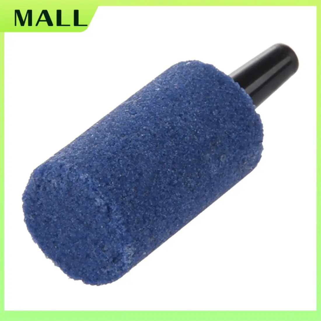 MALL SODIAL(R) 5 قطع من أحجار الهواء ذات الفقاعات الأسطوانية باللون الأزرق لخزان حوض السمك