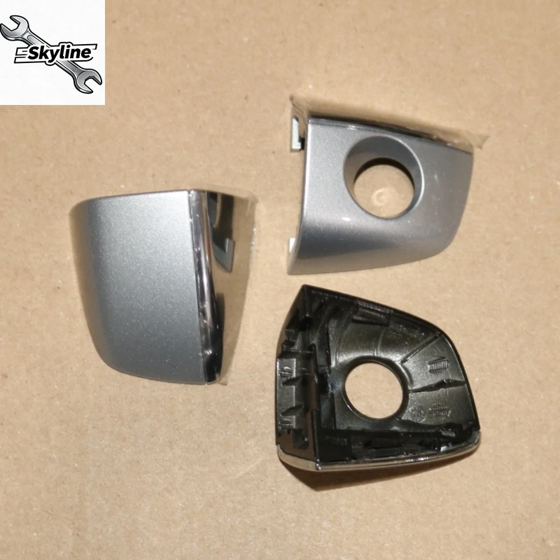 Vehicles Front Left Right Door Handle Cover Lock Key Hole Cap For A6 C7 A7 2016 2018 4H1837879 4H0837880