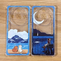 For Nubia Z60S Pro Anti-fall Casing Z60SPro Slim Soft TPU Transparent Case For Nubia Z60 S Pro Shockproof Shell 5G