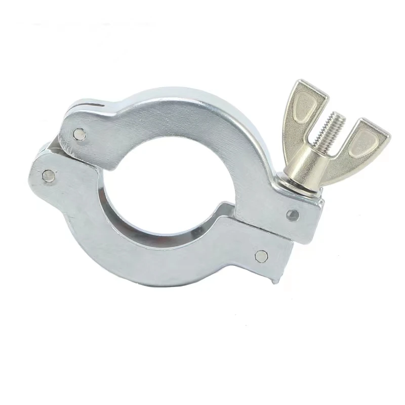 KF10 KF16 KF25 KF40 KF50 NW Kołnierz aluminiowy Szybkozłączka próżniowa do rur z wspornikiem lub bez + o-ring NBR