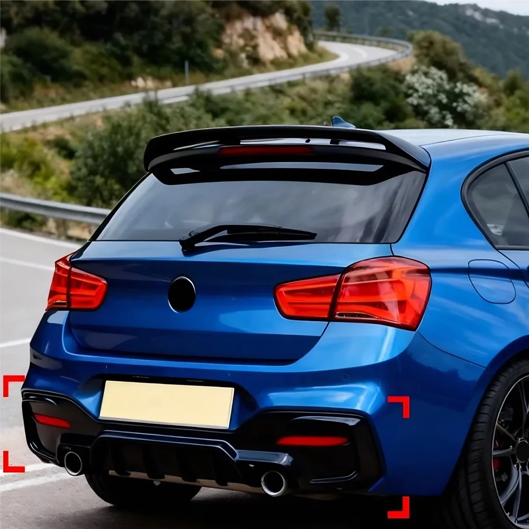 Body Kit Rear Air Dam Bumper Lip Splitter Deflector Guard Car Exterior Parts MP Style For BMW 1 Series F20 F21 M Sport 2015-2019