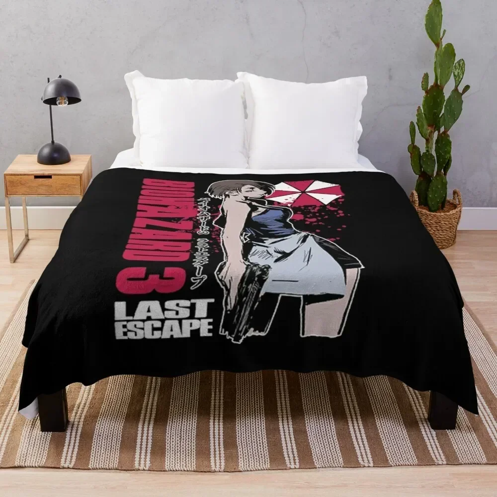 

BIOHAZARD 3 T-Shirt Gift For Fans, For Men and Women, Father Day, Family Day, Halloween Day, Thanksgiving, Christm Throw Blanket