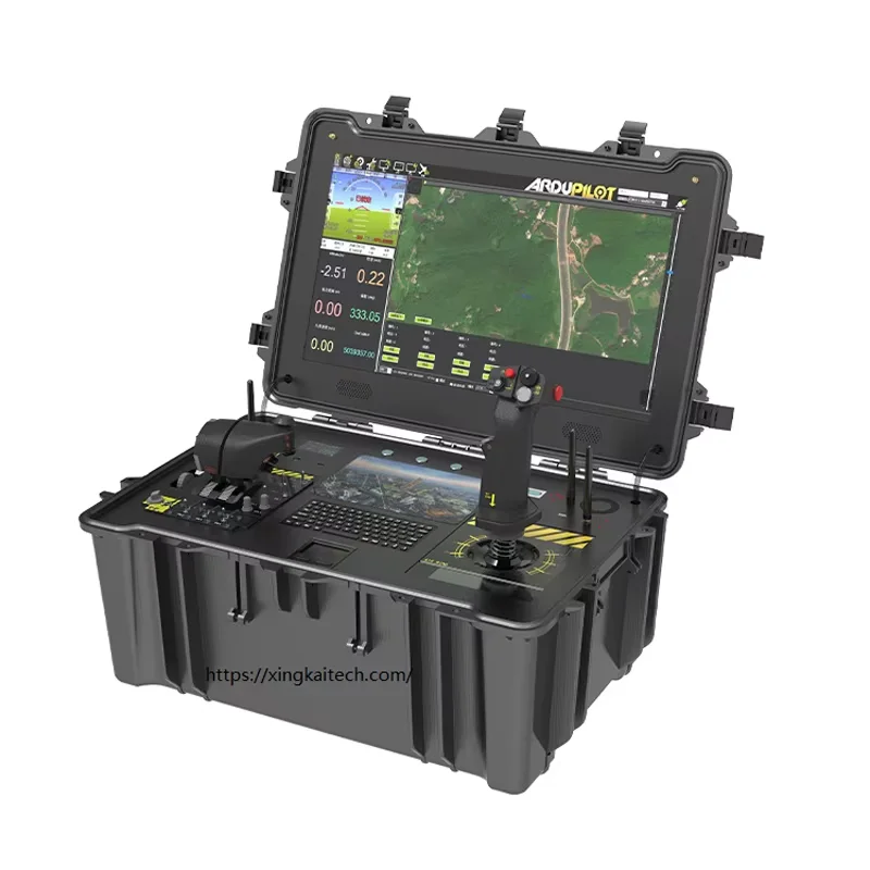 VTOL RC Portable Ground Control Station With integrated industrial Grade PC System