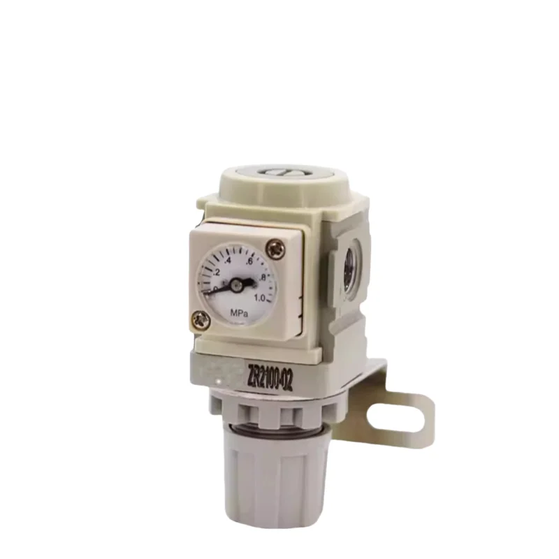 International Air Pressure Regulator How To Use An Air Pressure Regulator Pneumatic Parts Hs Code  PT1/4 R2100-02 With Manometer