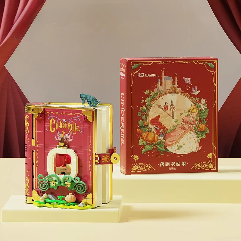 Fairy Tale 3D Building Blocks Book Anime Movie Assembly Model Toy Cute Fairy Tale Model Girl Birthday Gift Building Blocks view 5