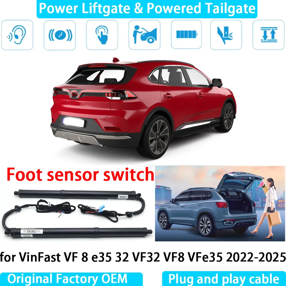 

for VinFast VF 8 e35 32 VF32 VF8 VFe35 2022-2025 Automatic Electric Power Liftgate Powered Tailgate Strut Tail Gate Lift System