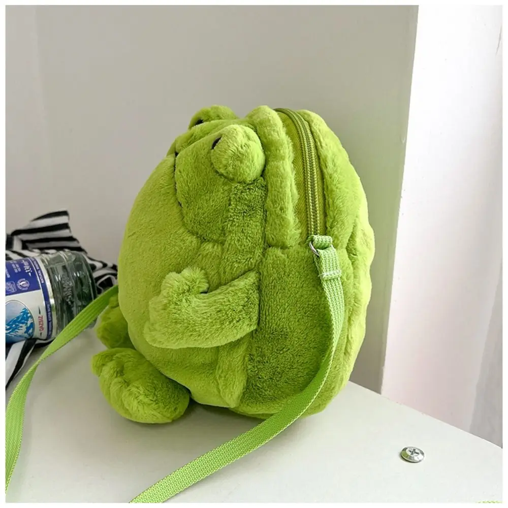 2024 New Cute Frog Shoulder Crossbody Bag For Women Purse with Zip Top Handbags Gifts for Kids Girls