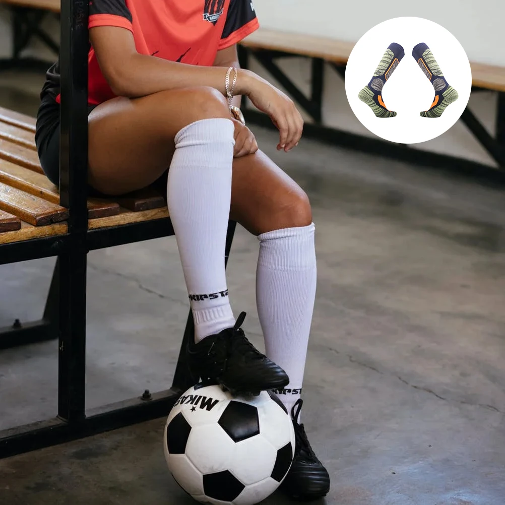 

Thicken Sports Socks Skiing Stocking Cotton Comfortable Socks Breathable Thermal Regulating Perfect Fit for Ski Snowboard