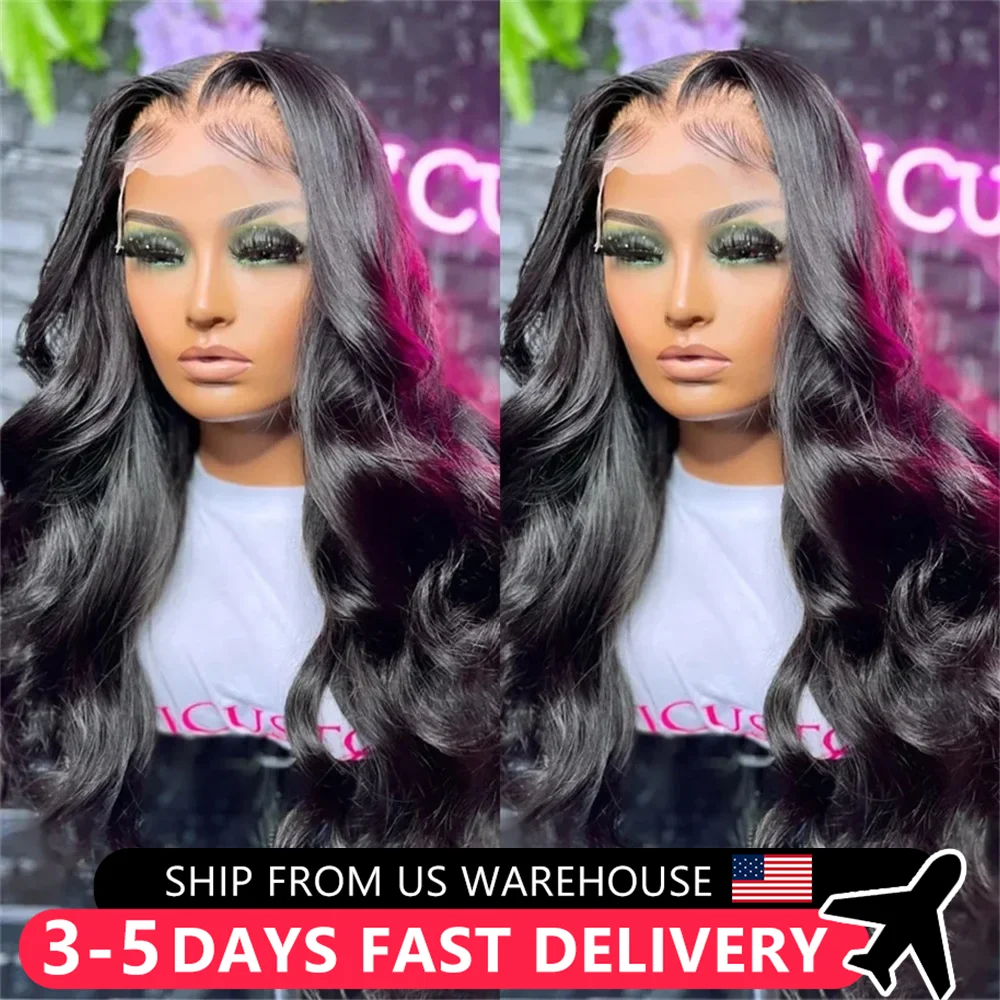 Body Wave Lace Front Wig Indian Pre Plucked 13x6 Wigs For Women 13x4 Transparent Human Hair 180% Lace Frontal Wig Sale MYLOCKME