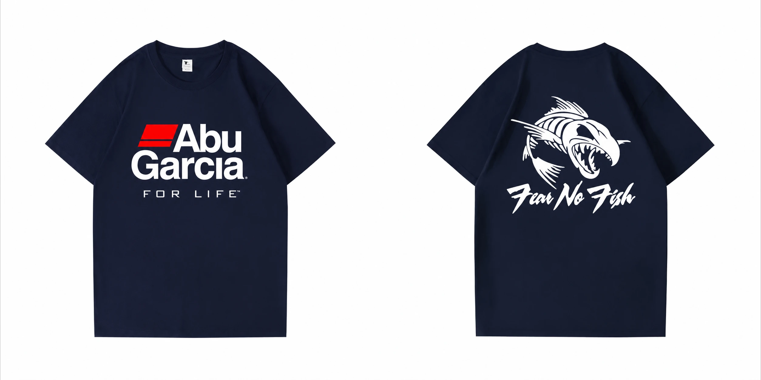 Abu Garcia Logo Baumwoll-T-Shirt für Herren und Damen, Angel-Kurzarmshirt, Y2K, lässig, täglich, Streetwear, Sommer 2026, weiche Basic-Oberteile – Detail 7