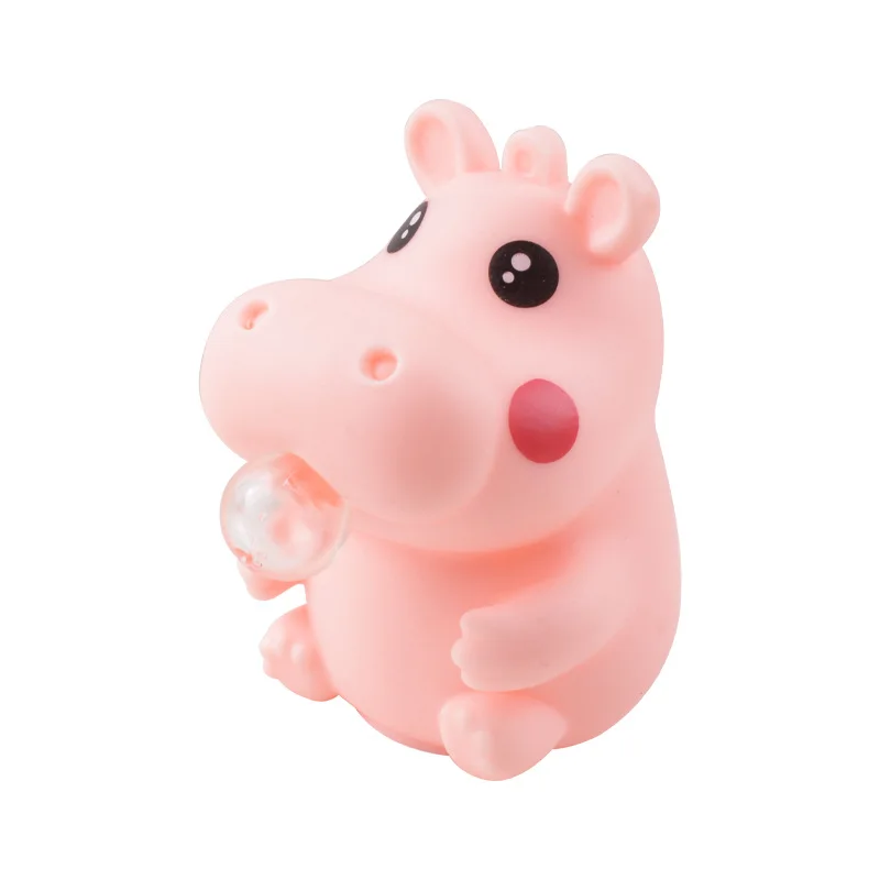 Cartone animato creativo mucca pizzico giocattolo sputo bolla divertente relax palla sensoriale agitarsi giocattolo piccola palla da spremere giocattolo decorazioni per il desktop regali per bambini