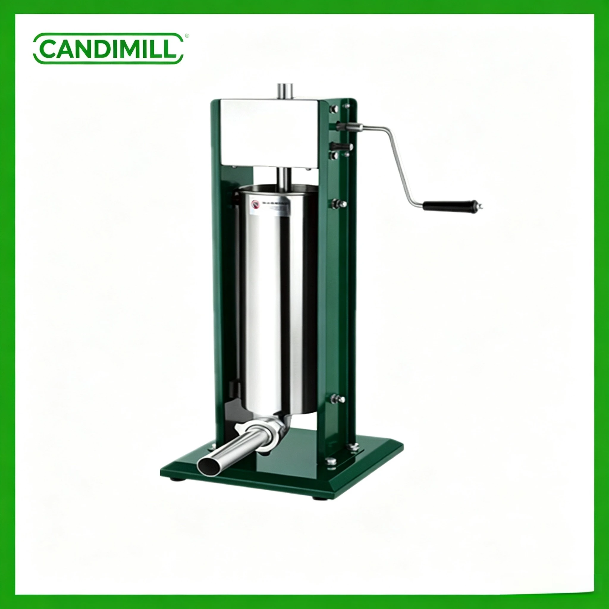 Manual Vertical Sausage Stuffer 7L Large Capacity Paint Baked Body Labor-Saving Hand Operated Sausage Processing Tool