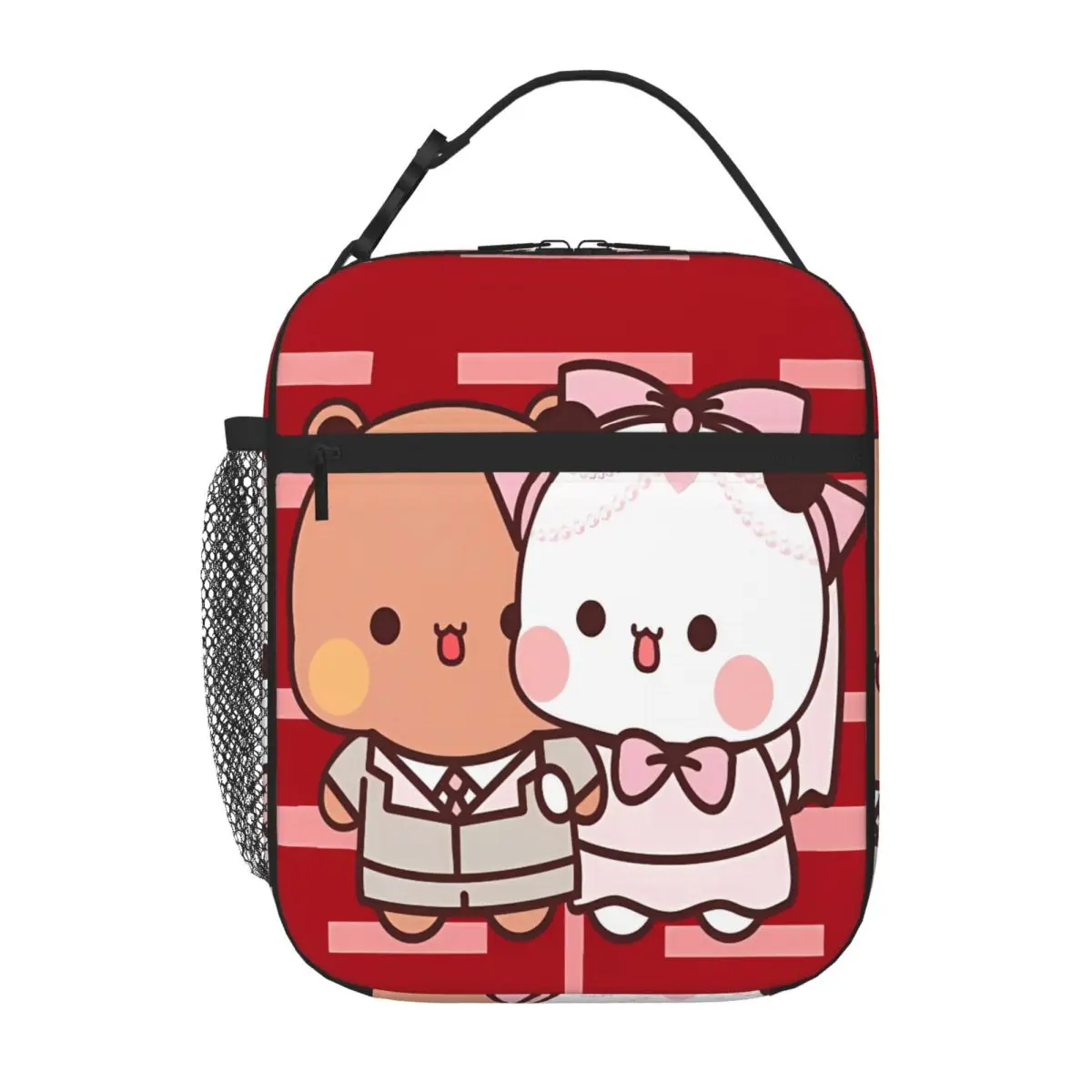 Bestselling Bubu And Dudu Wedding Bear Couple Panda Yier Sweet Style Compact Lunch Bag Urban Commute Adult Lunch Bag