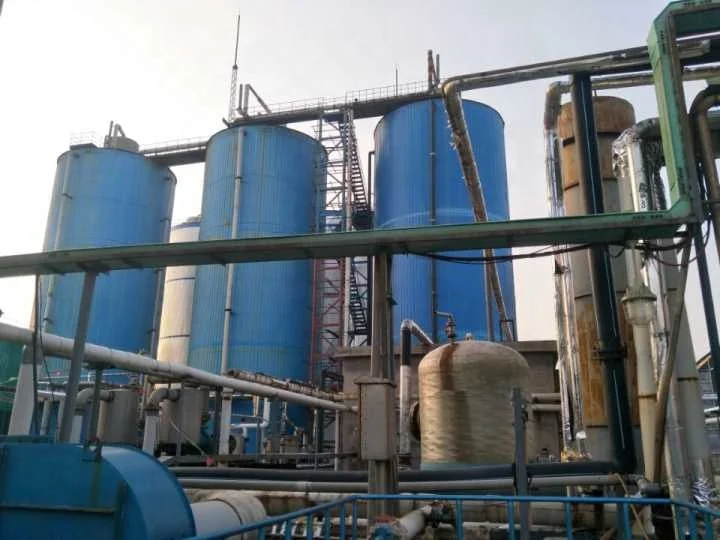 Промышленное фильтрующее оборудование Uasb Ic Анаэробный реактор/анаэробный реактор биогаза