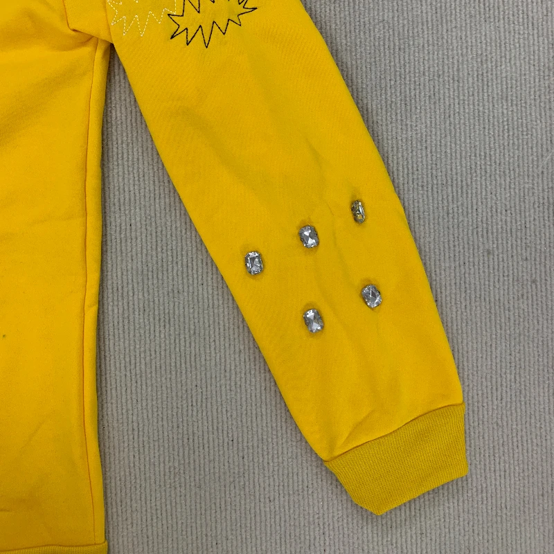 เสื้อฮู้ดดี้สไตล์ฮิปฮอป แนวสตรีทแฟชั่น แขนยาว แต่งซิป ปักลายเพชร สไตล์ยุโรปอเมริกา สำหรับฤดูใบไม้ร่วงและฤดูหนาว