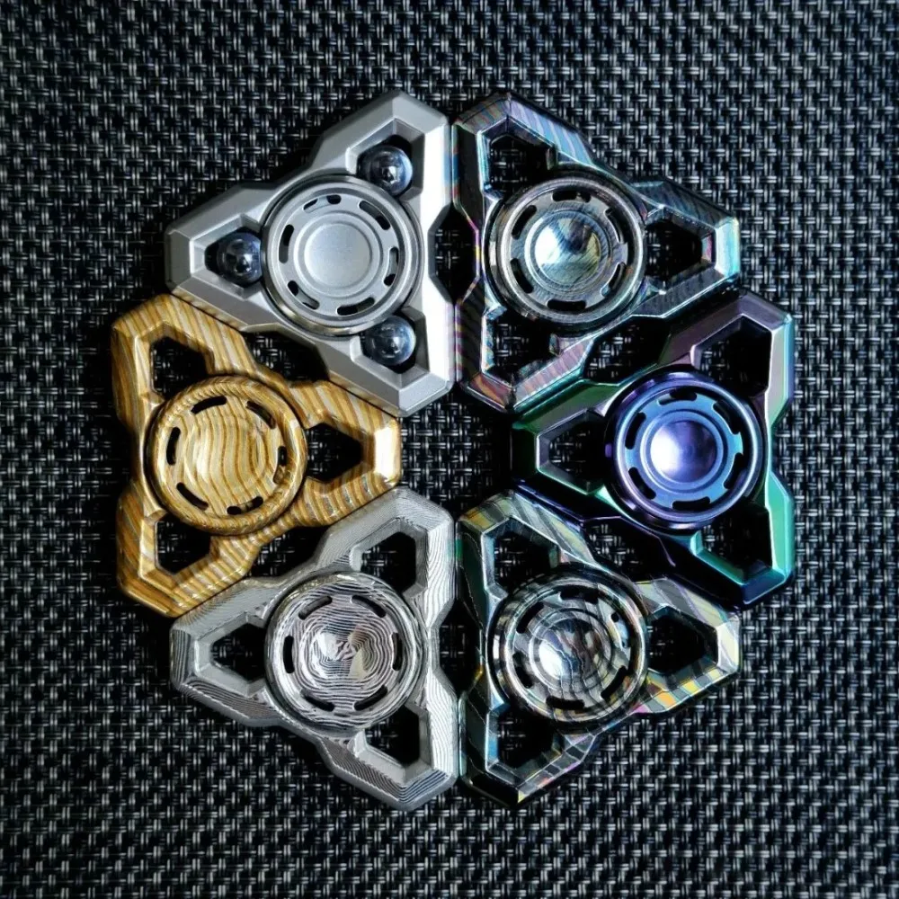 216EDC E.X.P Three-Bladed Fidget Spinner Stress Relief Toy Fidgeting Spinners Office Desk Original Designs Gyro