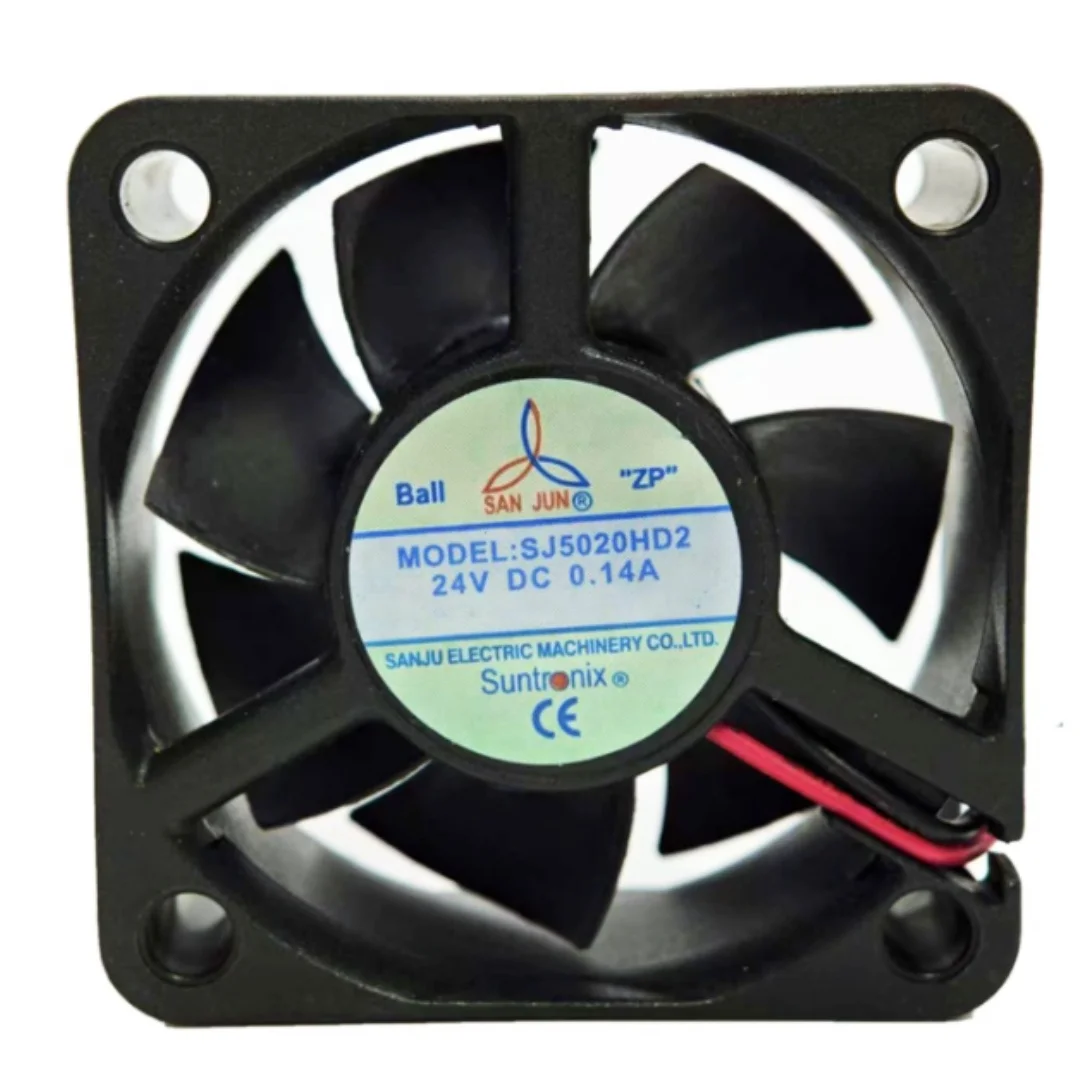 

SJ5020HD2 DC 24V 0.14A 50x50x20mm 2-Wire Server Cooling Fan