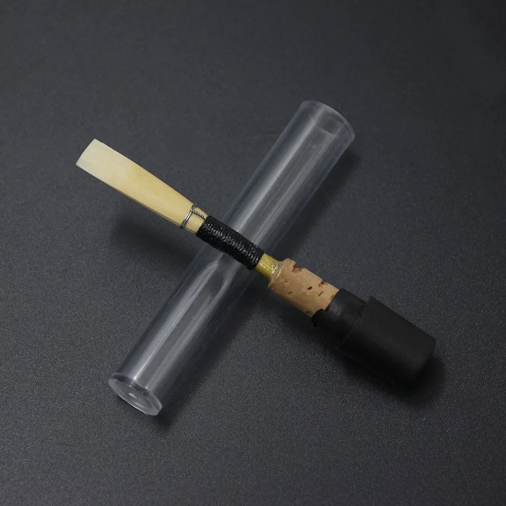 Natural Cane Oboe Reed Red/Black Thread Individually Wrapped for Beginners Students Instrument Parts