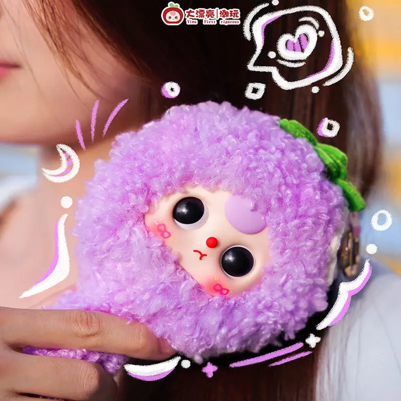 

New Genuine Baby Three Comb Your Hair Series Combs Hairbrush Blind Box Beijing Limited Edition Plush Doll Surprise Girls Gifts