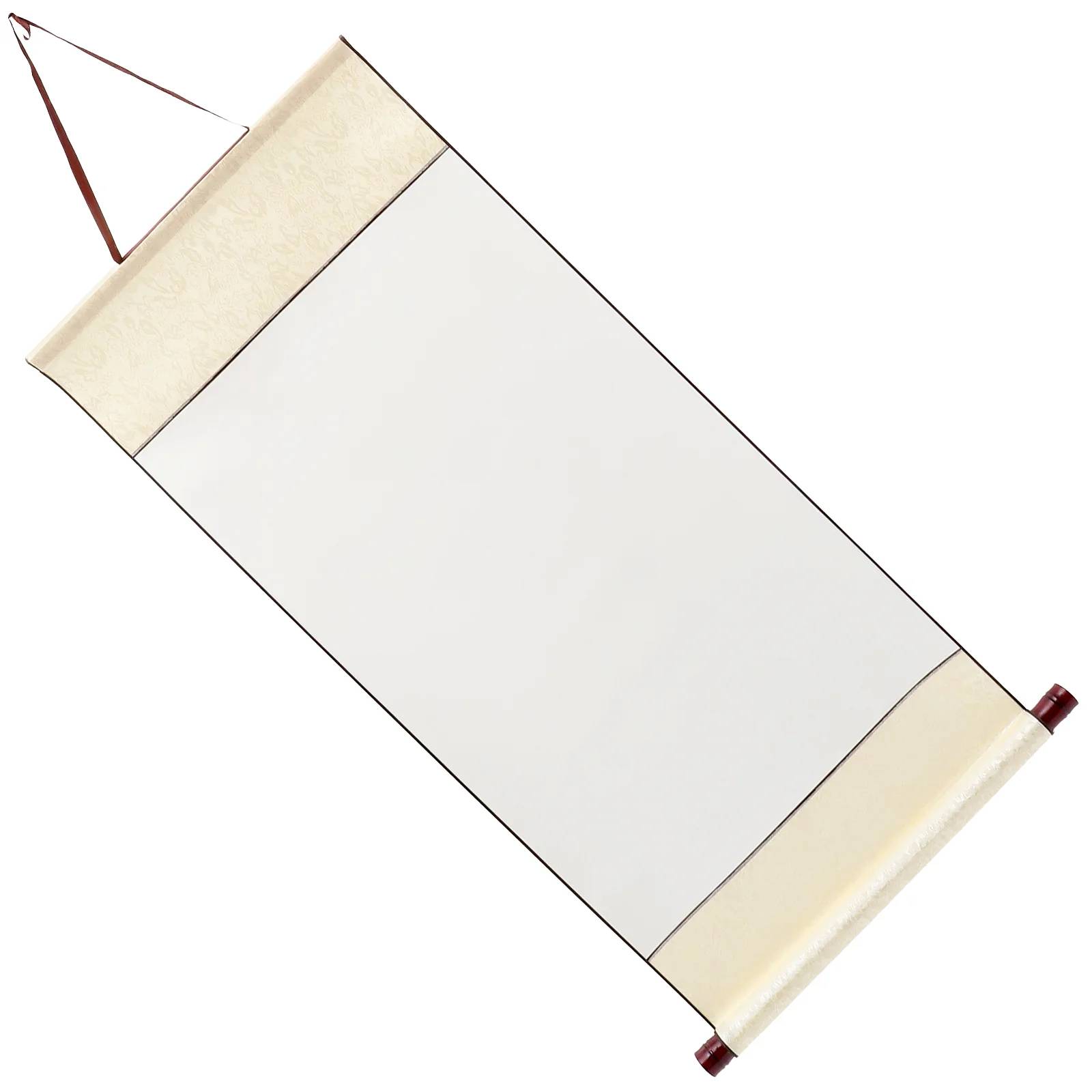 Paper Hanger Sprinkled Gold Rice Drawing Calligraphy Chinese Painting Scroll