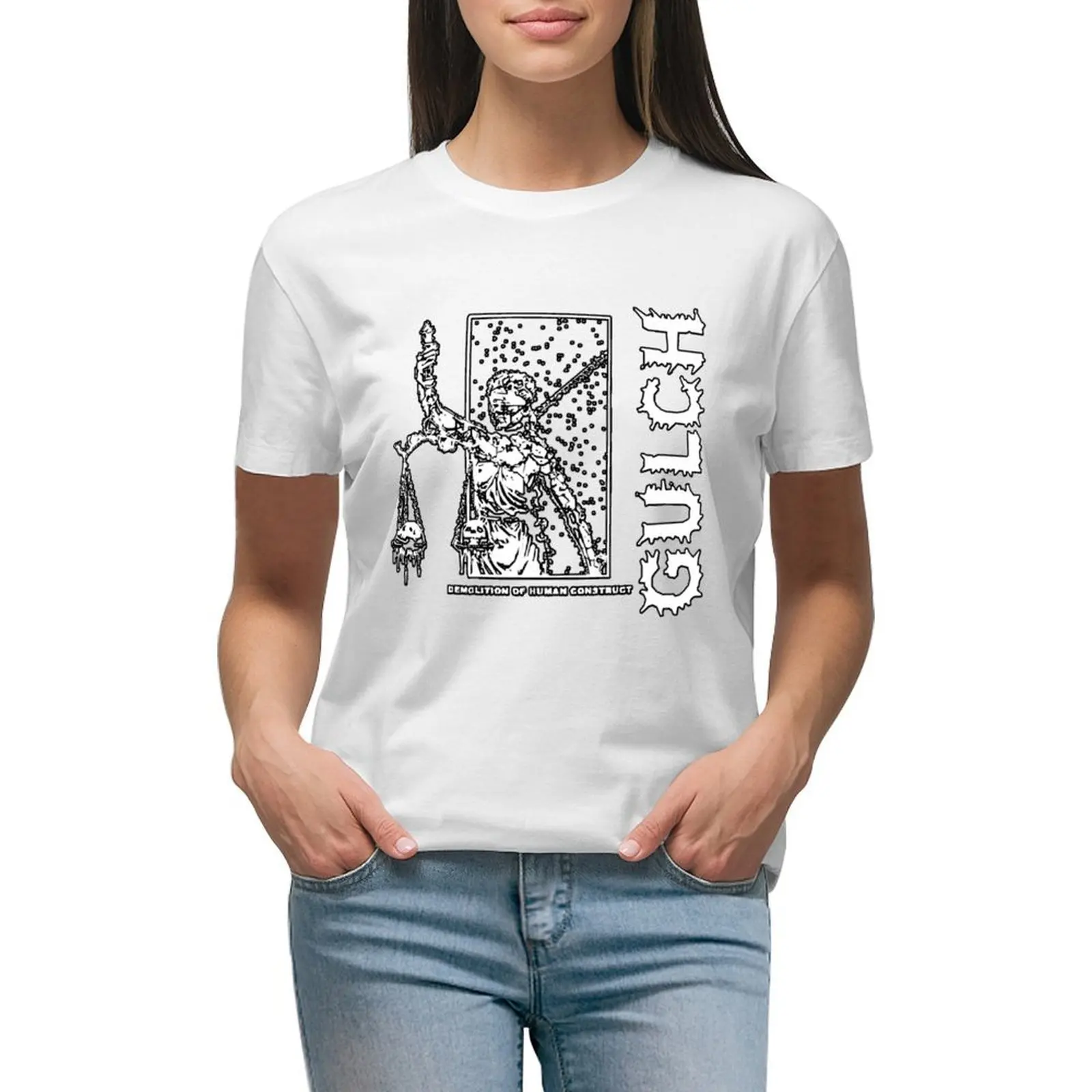 

Gulch T-shirt cute tops summer top t-shirts for Women graphic tees funny