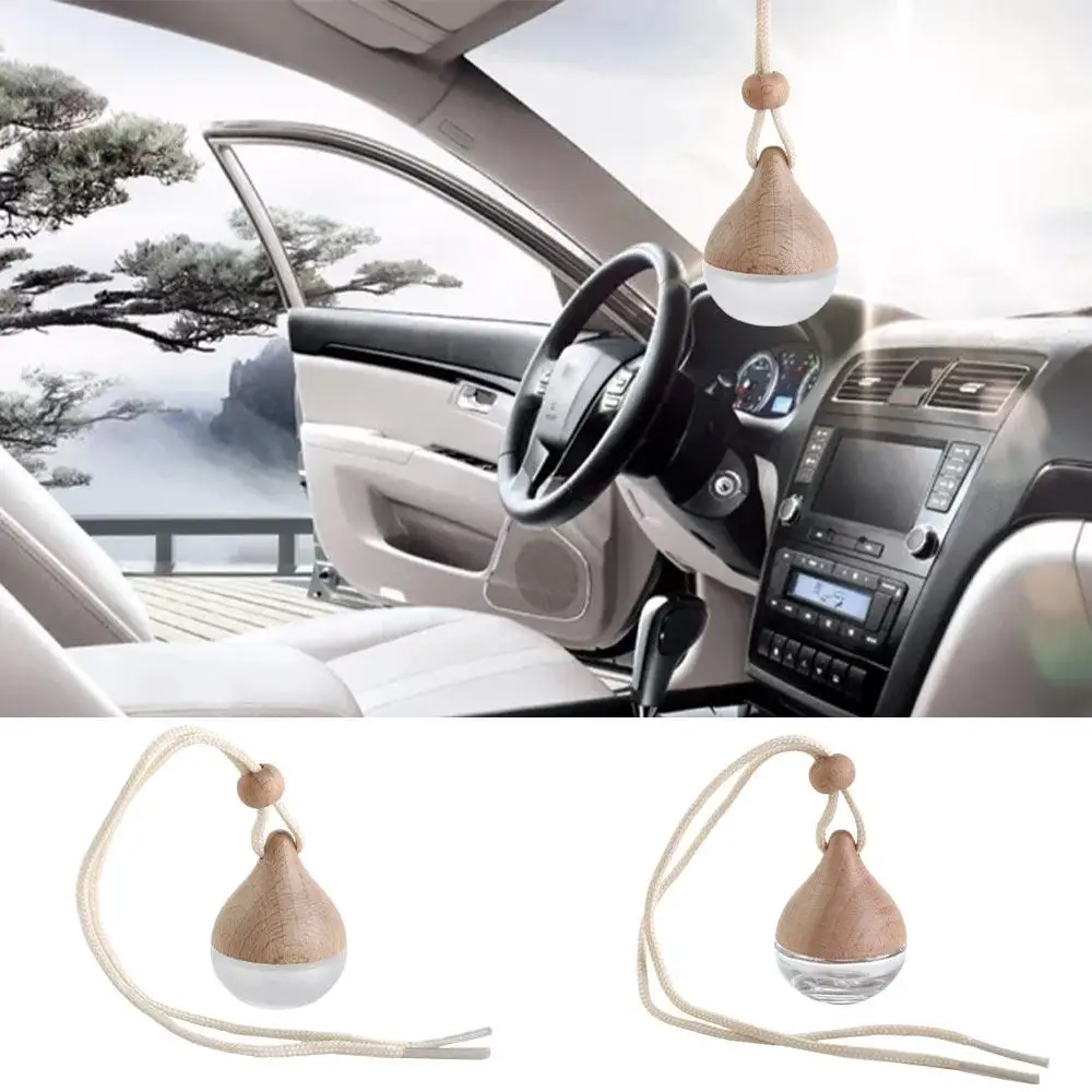 Bottle Mini Perfume Bottles Auto Air Fresher Car Perfume Pendant Rearview Mirror Ornament Aromatherapy Refillable Diffuser